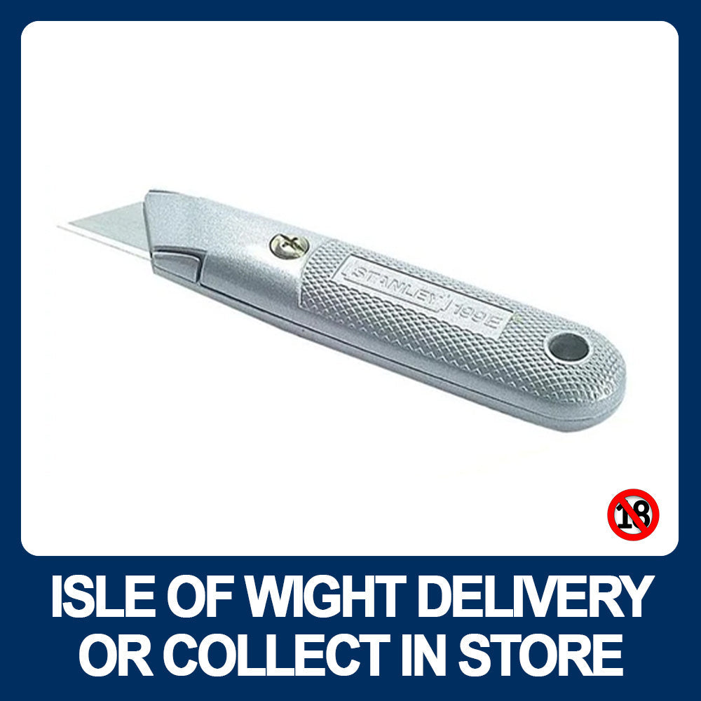 Stanley 210199 199E Trim Knife Grey - Premium Knives from STANLEY - Just $7.0! Shop now at W Hurst & Son (IW) Ltd