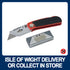 Amtech S0315 Folding Lock-Back Utility Knife - Premium Knives from DK Tools - Just $4.5! Shop now at W Hurst & Son (IW) Ltd