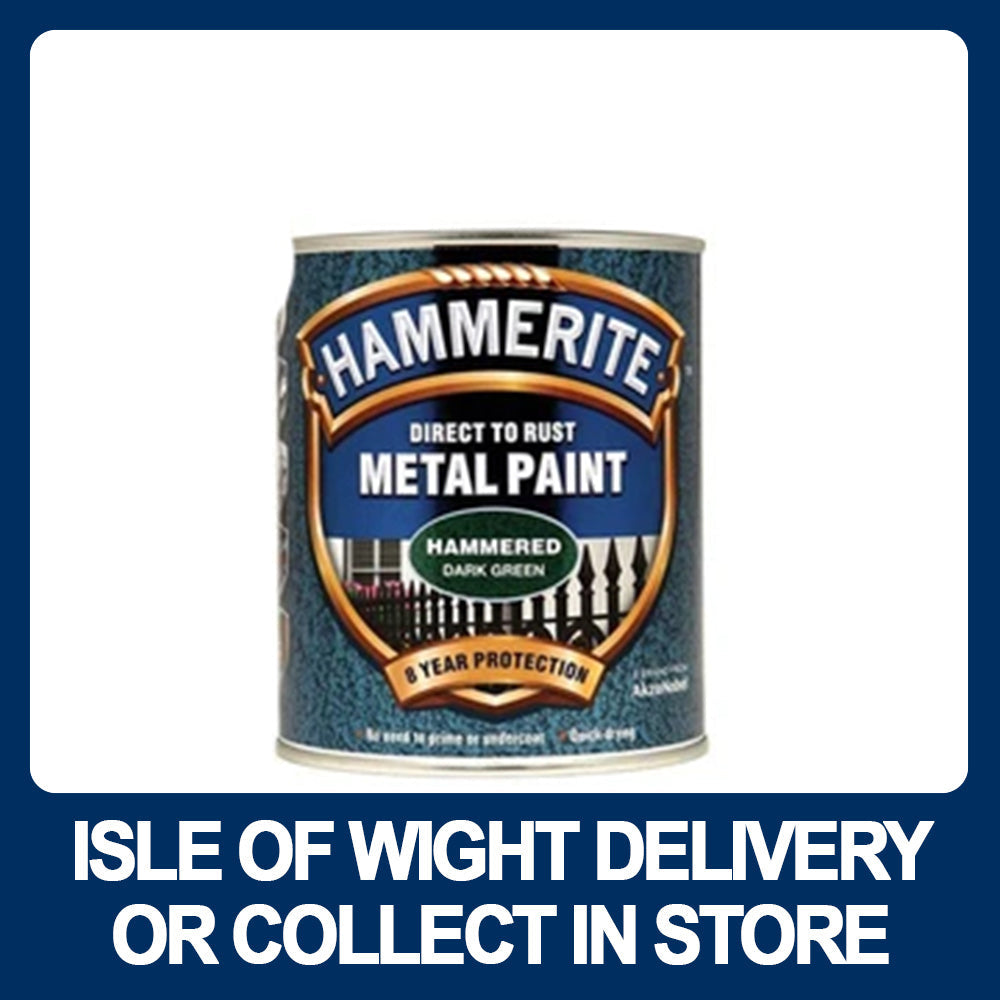 Hammerite Metal Paint Hammered - Various Sizes & Colours - Premium Metal Brush Paints from Hammerite - Just $9.95! Shop now at W Hurst & Son (IW) Ltd
