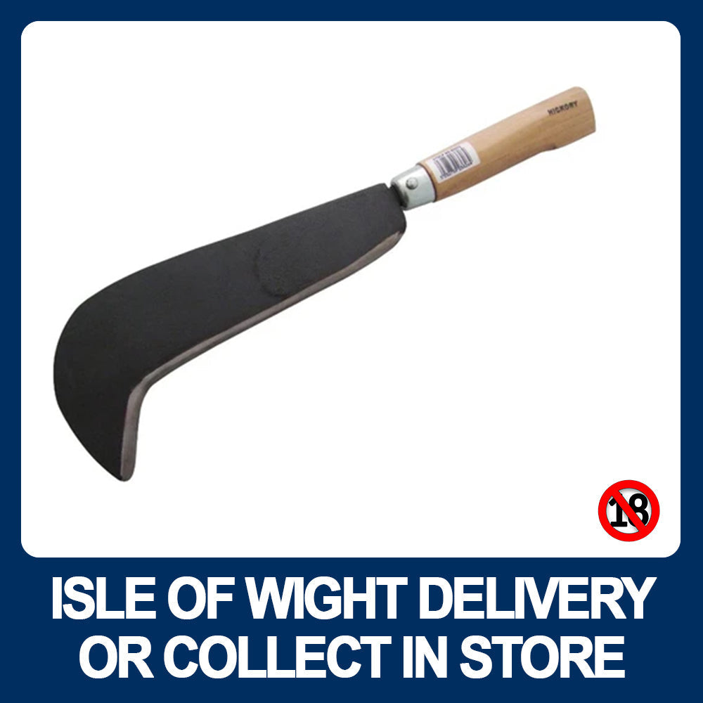 Amtech R2270 Bill Hook with Hickory Handle - Premium Scythes / Hooks from DK Tools - Just $9.95! Shop now at W Hurst & Son (IW) Ltd