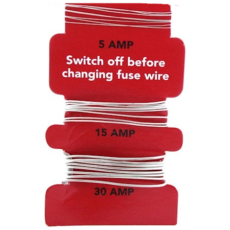 Fuse wire - 5 , 15 , 30 amp - Premium Fuses from JEGS - Just $0.95! Shop now at W Hurst & Son (IW) Ltd