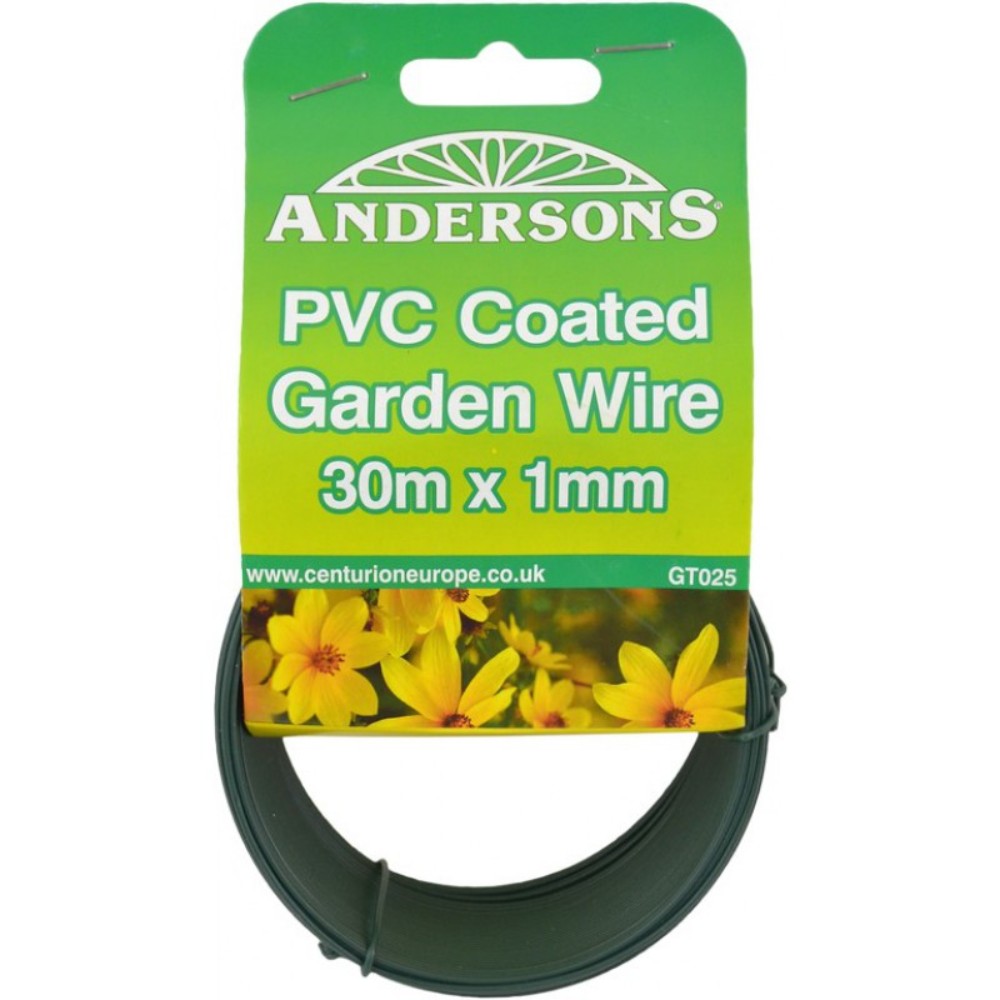 Andersons GT025 PVC Garden Wire 30m x 1mm - Premium Netting from Centurion - Just $2.95! Shop now at W Hurst & Son (IW) Ltd
