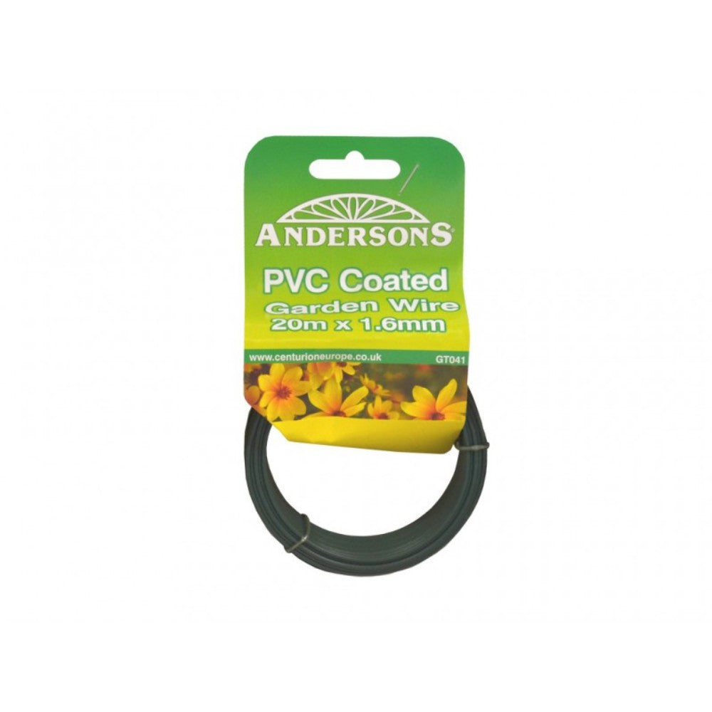 Andersons GT041 PVC Garden Wire 20m x 1.6mm - Premium Netting from Centurion - Just $2.95! Shop now at W Hurst & Son (IW) Ltd