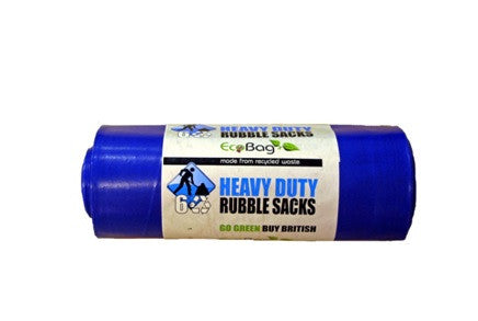 EcoBag 220 Heavy Duty Rubble Sack Blue - Pack 6 - Premium Rubble Sacks from ecobag - Just $1.6! Shop now at W Hurst & Son (IW) Ltd