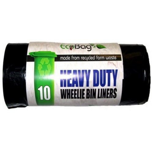 Ecobag 227 Heavy Duty Wheelie Bin Liners 240Ltr - Pack of 10 - Premium Bin Liners from ecobag - Just $2.29! Shop now at W Hurst & Son (IW) Ltd