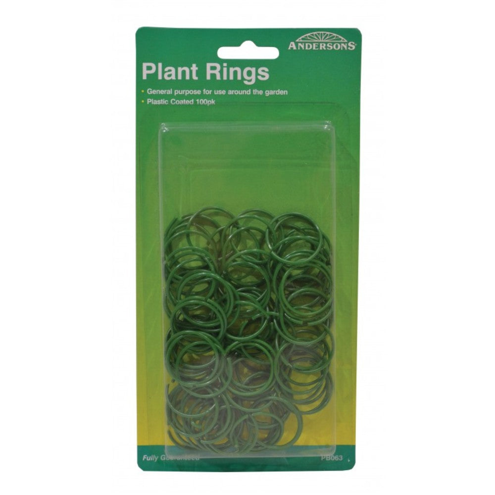 Andersons PB063 PVC Coated H/D 27mm Plant Rings - pk 100 - Premium Canes / Sticks from Centurion - Just $2.09! Shop now at W Hurst & Son (IW) Ltd