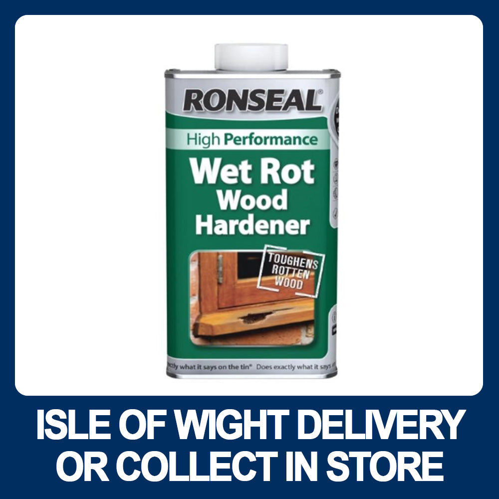 Ronseal Wet Rot Wood Hardener - Various Sizes - Premium Wood Treatment from RONSEAL - Just $12.5! Shop now at W Hurst & Son (IW) Ltd