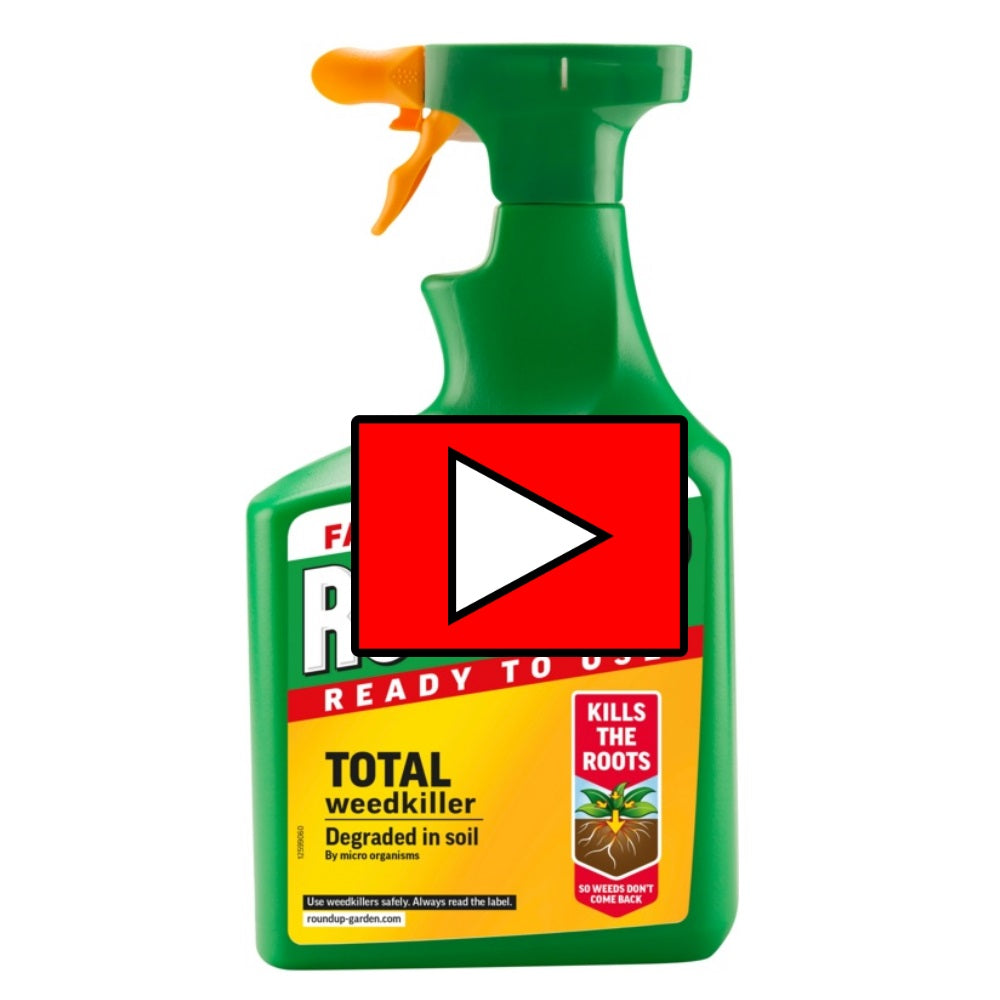 RoundUp Ready-to-Use Total Weedkiller - 1 Litre - Premium Weedkillers from RoundUp - Just $6.49! Shop now at W Hurst & Son (IW) Ltd