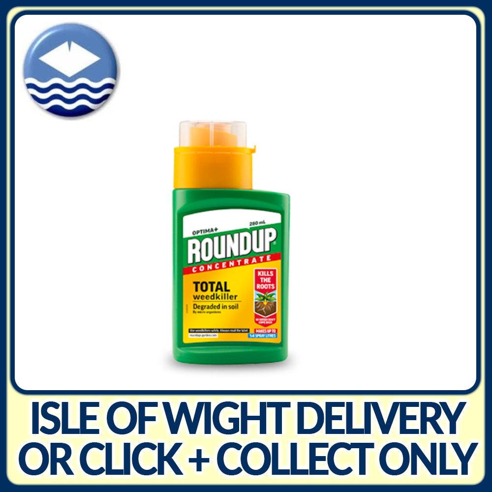 RoundUp Optima+ Weedkiller Concentrate - Various Sizes - Premium Weedkillers from RoundUp - Just $15.50! Shop now at W Hurst & Son (IW) Ltd