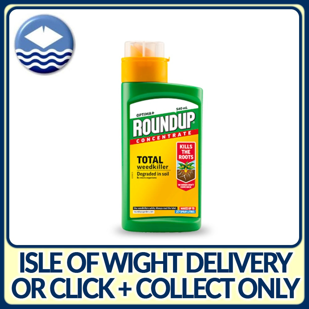 RoundUp Optima+ Weedkiller Concentrate - Various Sizes - Premium Weedkillers from RoundUp - Just $15.50! Shop now at W Hurst & Son (IW) Ltd