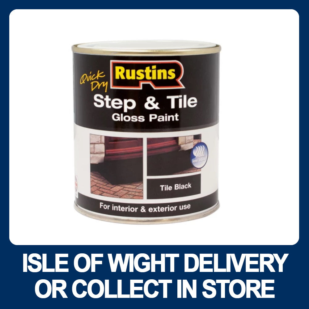 Rustins Quick Dry Step and Tile 250ml Step Paint RUSTINS Brand_Rustins Home Improvement iowonly Not Google Product Type_Step Paint Restricted Specialist Paints