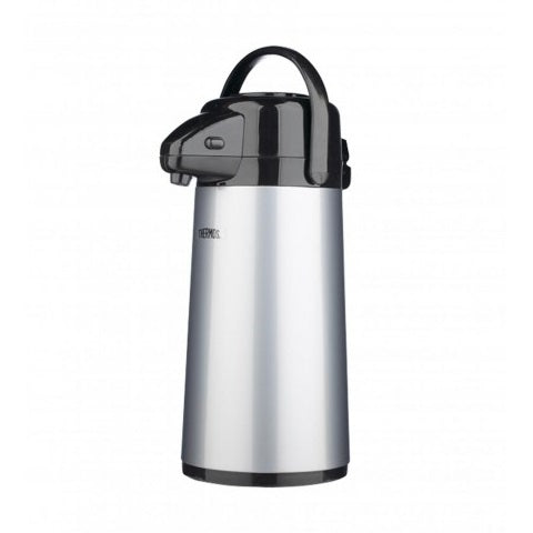 Thermos 184637 Push Button Pump Pot with Glass Liner 1.9Ltr - Premium Thermal Flasks from THERMOS - Just $47.5! Shop now at W Hurst & Son (IW) Ltd