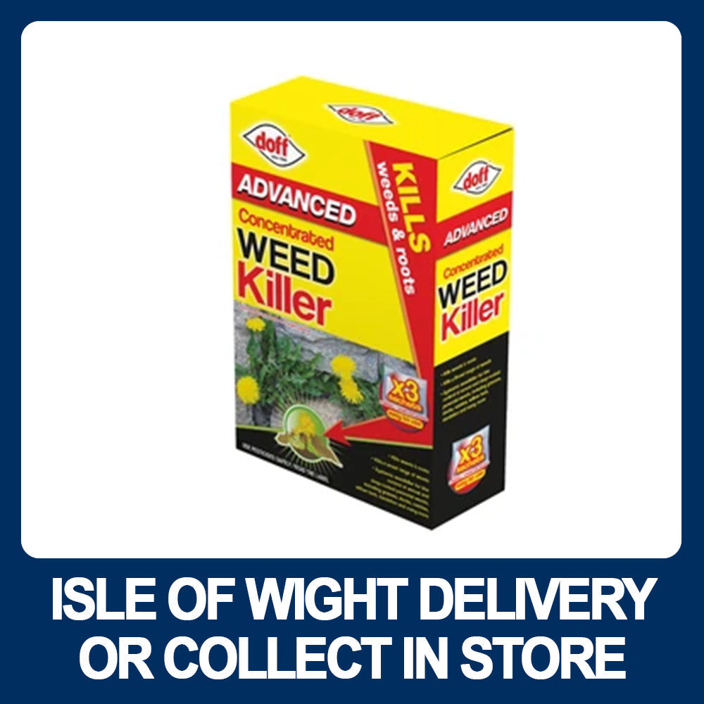 Doff FFW003DOF Advanced Concentrate Weed Killer 3x80ml Sachets - Premium Weedkillers from Doff - Just $5.95! Shop now at W Hurst & Son (IW) Ltd
