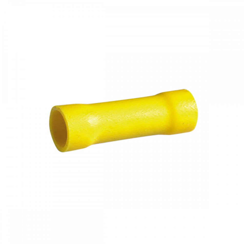 Jegs JL094Y9 Insulated Splice 6mm Yellow Pack of 10 Crimp Fittings JEGS Brand_Jegs Collections_Crimp Fittings Crimp Fittings Electrical Fixings Google Product Jegs More Electrical Fittings / Fixings Product Type_Crimp Fittings